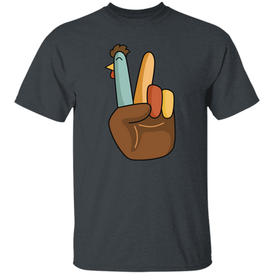 Hi Fall, Thanksgiving's Day, Peace Sign, Peace Sign Turkey, Funny Turkey, Turkey's Day Unisex T-Shirt