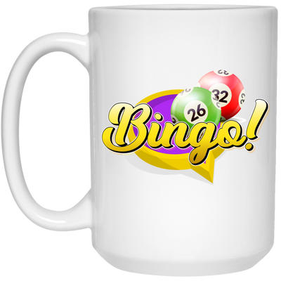 Let's Bingo, Claim The Prize, Yell For Bingo, Best Game White Mug