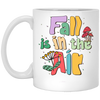 Fall Is In The Air, Fall Season, Fall Vibes, Groovy Fall White Mug