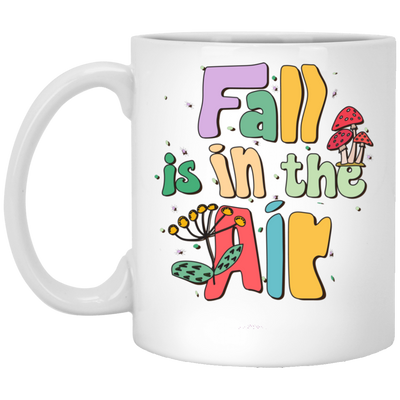 Fall Is In The Air, Fall Season, Fall Vibes, Groovy Fall White Mug