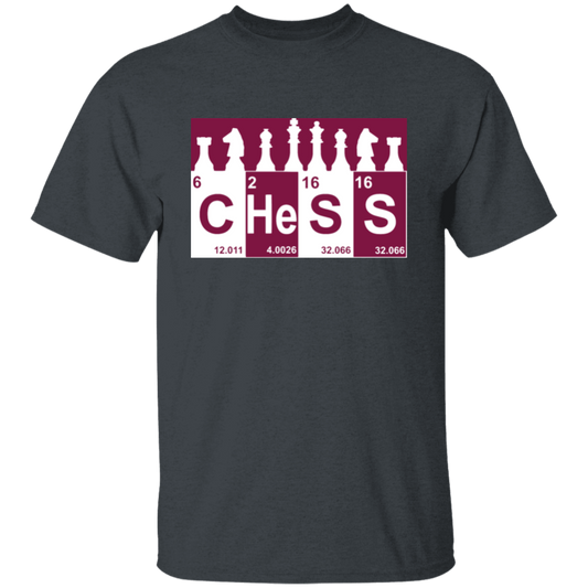 Chess Lover Gift, Chess Periodic Table, Queen Runner, Queen Chess Unisex T-Shirt