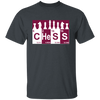 Chess Lover Gift, Chess Periodic Table, Queen Runner, Queen Chess Unisex T-Shirt