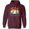 Sorry I'm Late, The Goats Were Out, Retro Goats Pullover Hoodie