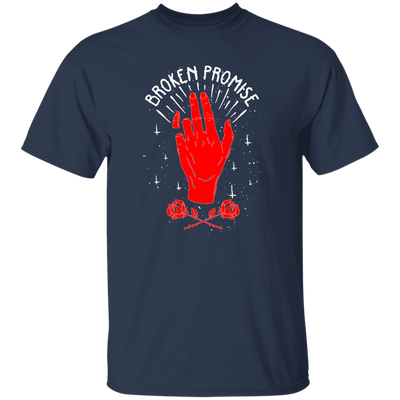 Broken Promise, Do Not Promise Me, Lier, Be Reliable Person, Red Hand Unisex T-Shirt