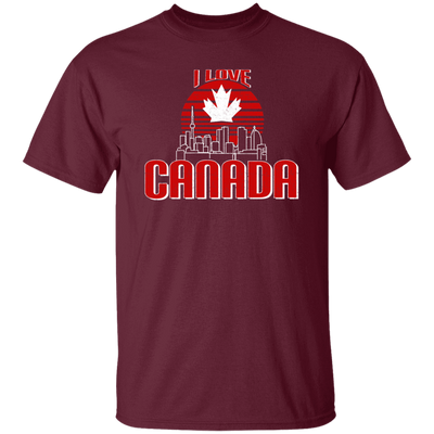 Canada Love, Vancouver, Maple Leaf, Love Canada, Best Country Unisex T-Shirt