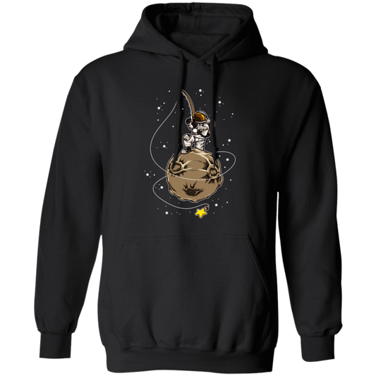 Fishing In Spaces, Astronaut Fishing, Love Fishing, Best Astronaut Gift Pullover Hoodie