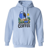 Mountain And Coffee, Wet The Plant, Wet By Coffee Pullover Hoodie