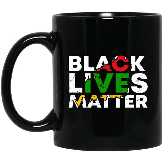 Black Lives Matter, Black History Lover Gift, Best Black Life Black Mug