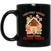 Christmas Bakery, Traditional Festive Treats, Gingerbread Family, Merry Christmas, Trendy Christmas Black Mug