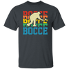 Retro Bocce, Bocce Ball, Bocci Ball, Vintage Boccie Unisex T-Shirt