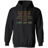 I Work With Kids, Scientist Practitioner, Science Of Behavior Pullover Hoodie