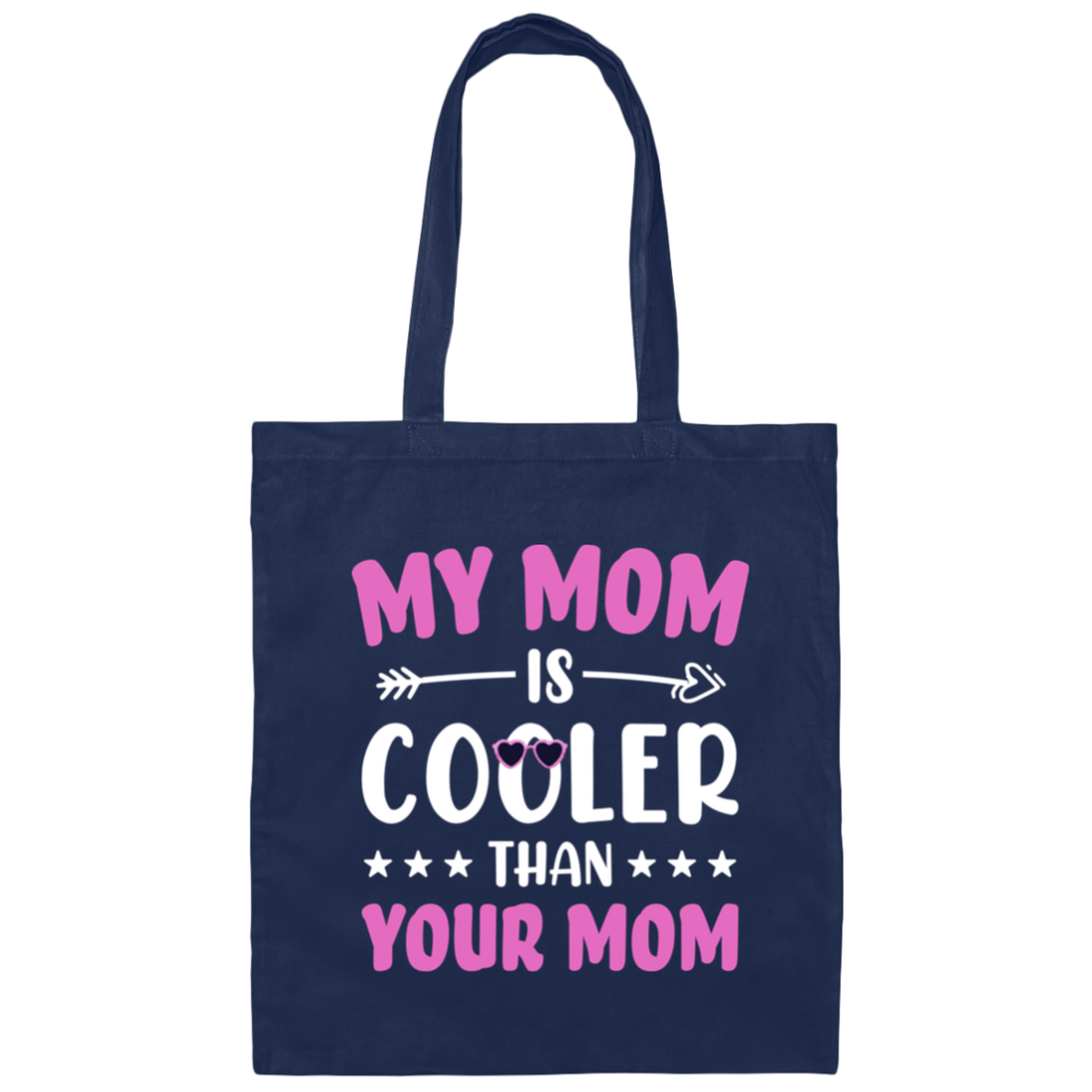 My Best Mom, My Mom Is Cooler Than Your Mom, Best Love Gift For Mother's Day Canvas Tote Bag