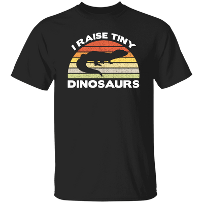 Funny Leopard, Gecko Pet, Lizard Retro, Giant Lizard, I Raise Tiny Dinosaurs Unisex T-Shirt