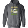 Chrysanthemum Lover Gift, Don't Touch My Plant Pullover Hoodie