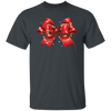 Red Bow, Christmas Light, Love Xmas, Bling Christmas Christmas Unisex T-Shirt