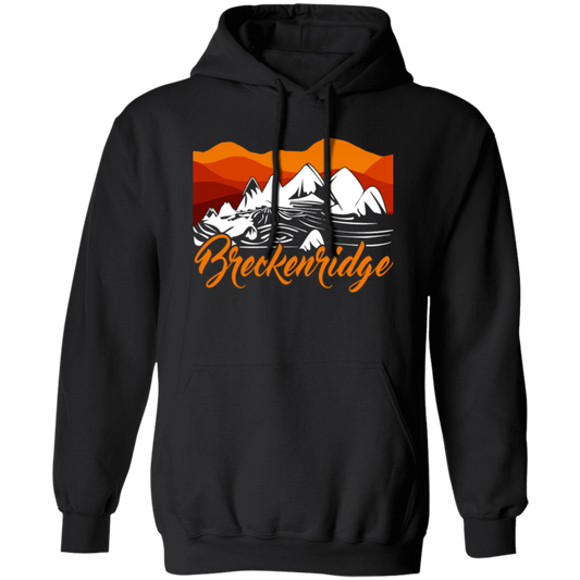 Breckenridge Vintage, Retro Colorado, Ski Clothing, Love Breckenridge Pullover Hoodie