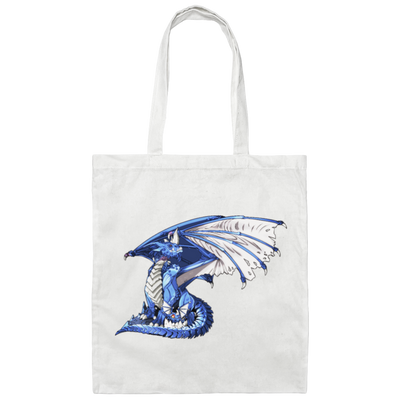 Love Dragon, Blue Dragon, Westly Dragon, Cool Dragon, Dragon Lover Canvas Tote Bag