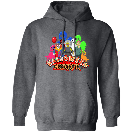 Halloween Horror, Ghosts In Halloween Party Pullover Hoodie