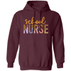 School Nurse, Leopard Nurse, Love Nurse, Leopard School Pullover Hoodie