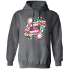 Merry Xmas, Trendy Snowman, Pinky Snowman, Pink Christmas, Merry Christmas, Trendy Christmas Pullover Hoodie