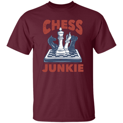 Chess Junkie, Chess, Chess Player, Chess Sport Unisex T-Shirt