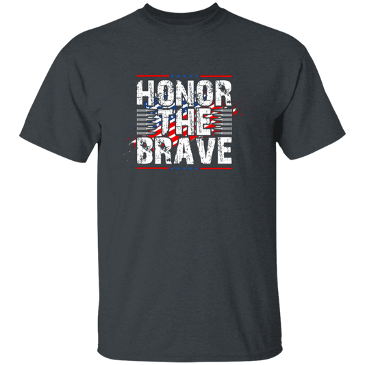 Honor The Brave, Brave American, Brave Army Unisex T-Shirt