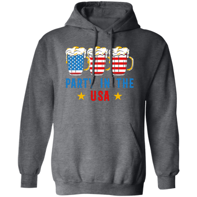 Party In The USA, American Party, American Beer Pullover Hoodie