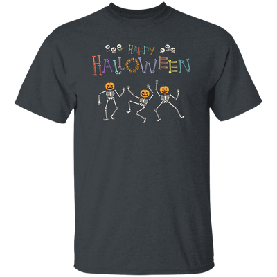 Happy Halloween, Skeleton Dancing, Funny Halloween Unisex T-Shirt