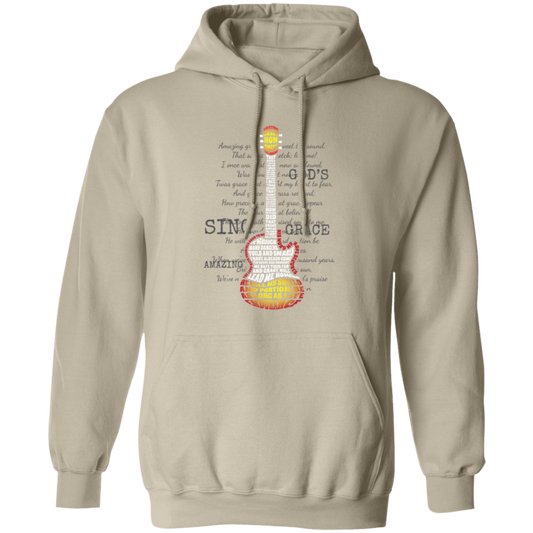 Christian Band, Amazing Guitar Grace, Love Guitar Gift, Best Music Lover Pullover Hoodie