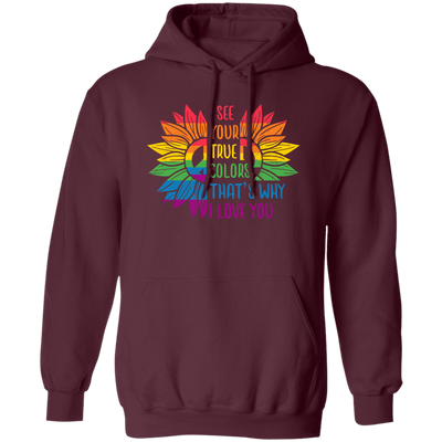 I See Your True Color, That's Why I Love You, LGBT Pride Pullover Hoodie