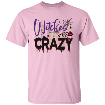 Witches Be Crazy, Crazy Witches, Horror Spiderweb Unisex T-Shirt