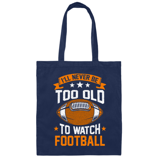 Football Coach, American Football Fan Footballers Gift Canvas Tote Bag