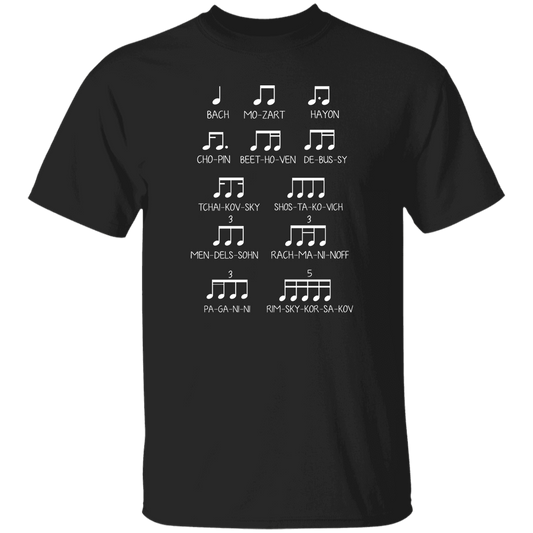 Music Design, Famous Musician, Music Note Unisex T-Shirt