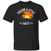 Feeling A Little Salty, Feel The Beach, Retro Beach Unisex T-Shirt