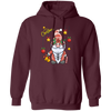 Gnome Christmas, Cute Gnome, Cute Xmas, Xmas Bauble, Merry Christmas, Trendy Christmas Pullover Hoodie