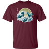 The Great Wave Off Kanagawa, Ramen Lover, Otaku Anime Unisex T-Shirt