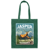 Love Jasper National Park Canada Lover Deer Vintage Look Canvas Tote Bag