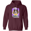 Please Smile, I Will Make You Smile Everyday, Cute Dog Pullover Hoodie