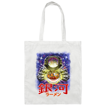 Galaxy Ramen, Outer Space Kanagawa, Love Ramen, Japanese Noodles Canvas Tote Bag