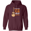 Guitar Player Gift Funny Retirement Plan Funny Guitarist Bass Guitar Pullover Hoodie