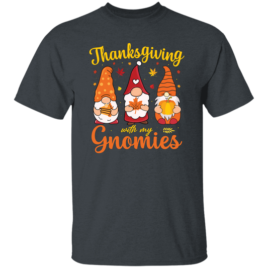 Thanksgiving With My Gnomies, Thanksgiving's Day Unisex T-Shirt