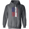 Braap - Motocross Dirt Bike, Enduro Patriotic, American Flag Pullover Hoodie