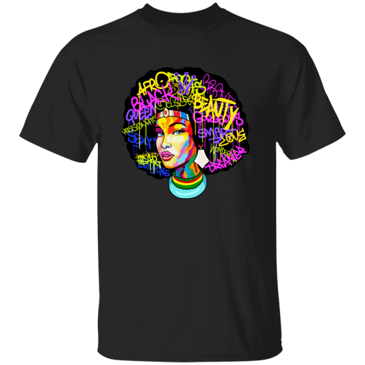 African Woman, Black Hair Lover, Best Black Queen, Black History Unisex T-Shirt