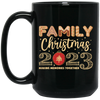 Family Christmas 2023, Making Memories Together, Merry Christmas, Trendy Christmas Black Mug