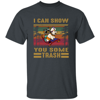 I Can Show You Some Trash Vintage, Retro Raccoon, Beer And Racoon Unisex T-Shirt
