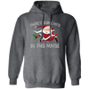 Horror Santa, There's Some Ho's In This House, Merry Christmas, Trendy Christmas Pullover Hoodie