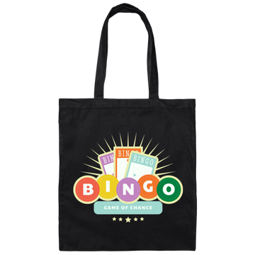 Bingo Lover, Game Of Chance, Chance For You, Get Better Life Canvas Tote Bag