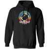 Gameday Vibes, Retro Football, American Football, Love Sport Pullover Hoodie