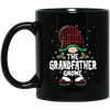 The Grandfather Gnome Present For Family, Xmas Cute Gnome Lover Black Mug