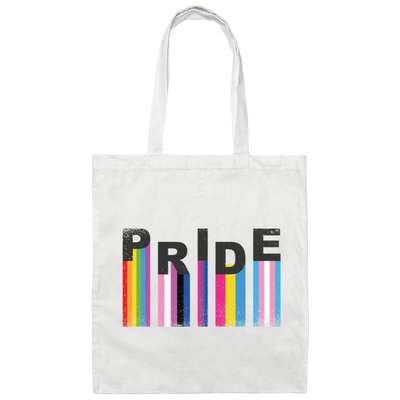 Pride On Lgbt, Take Pride In Lgbt, Lgbt Pride, Pride's Day Gifts-black Canvas Tote Bag